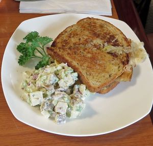 Grilled Reuben at Kelley Farm Kitchen in Harpers Ferry