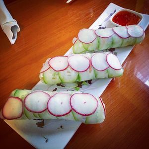 Spring rolls. So fresh!! at Kelley Farm Kitchen in Harpers Ferry