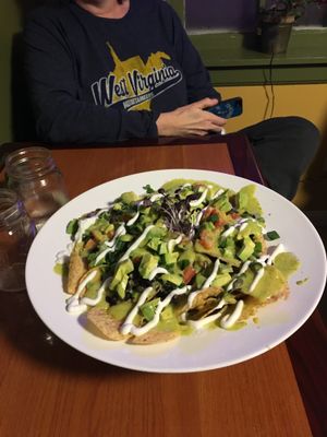 Nachos Grande at Kelley Farm Kitchen in Harpers Ferry