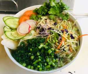 Ramen bowl  at Kelley Farm Kitchen in Harpers Ferry