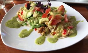 Huevos Rancheros  at Kelley Farm Kitchen in Harpers Ferry