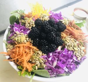 Forager salad  at Kelley Farm Kitchen in Harpers Ferry