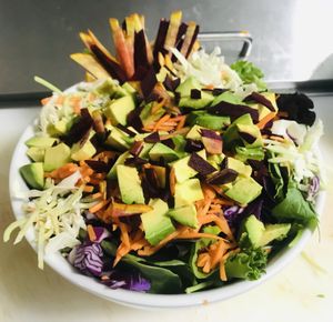 Raw roots salad at Kelley Farm Kitchen in Harpers Ferry