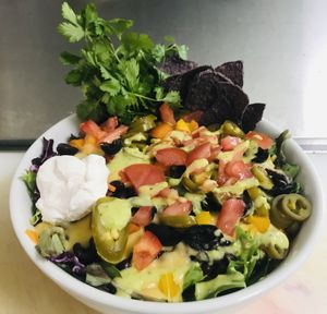 Nacho salad  at Kelley Farm Kitchen in Harpers Ferry