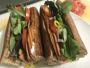 Italian hoagie  at Kelley Farm Kitchen in Harpers Ferry