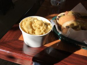 Mac & cheese side is deelish ! at Kelley Farm Kitchen in Harpers Ferry