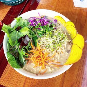 Coconut ramen at Kelley Farm Kitchen in Harpers Ferry