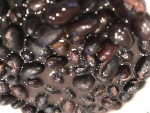 Side of black beans  at Kelley Farm Kitchen in Harpers Ferry