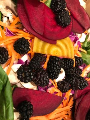 Forager salad at Kelley Farm Kitchen in Harpers Ferry