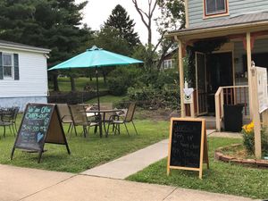 Open for carry out and outdoors at Kelley Farm Kitchen in Harpers Ferry