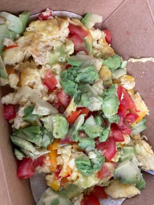 Huevos rancheros at Kelley Farm Kitchen in Harpers Ferry