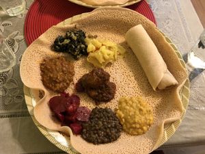 Single serve at Addis Abeba in Footscray