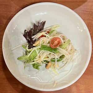 Papaya salad #Veganuary at Nunthaporn's in Mesa