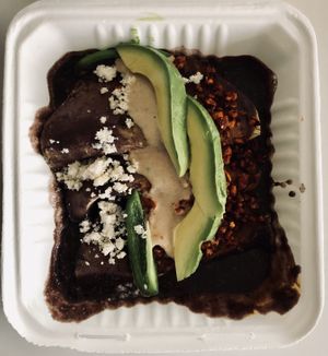 Enfrijolada  at Yug in Mexico City