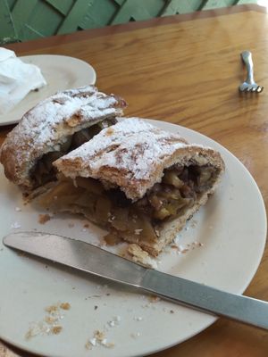 Apple pastry..vegan! at Yug in Mexico City