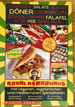 Flyer at Royal Kebap Haus in Gilching