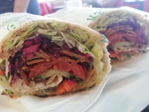 Vegan Dürüm at Royal Kebap Haus in Gilching
