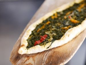 Spinach Pide at Royal Kebap Haus in Gilching