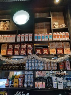 Milk, condensed milk.and etc at Master Veggie in Santos