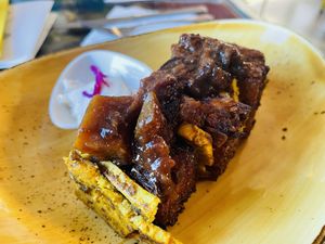 Hashcake Stack  at Lemonwood Eatery in Okato