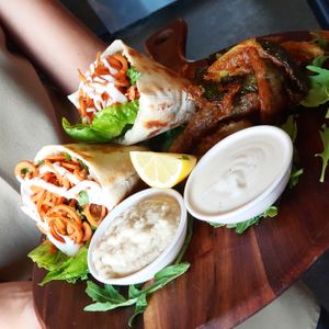 Pita pockets Vgo at Zein's in Heidelberg