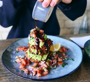 Fritters at Zein's in Heidelberg