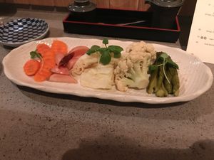 Japanese pickles at Men Tenten - Nahalat Binyamin in Tel Aviv