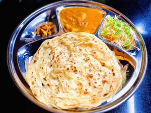Paratha set  #Veganuary at Kerala Kitchen Ishigakijima - ケララキッチン石垣島 in Ishigaki
