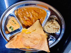 Egg Dosa  #Veganuary at Kerala Kitchen Ishigakijima - ケララキッチン石垣島 in Ishigaki