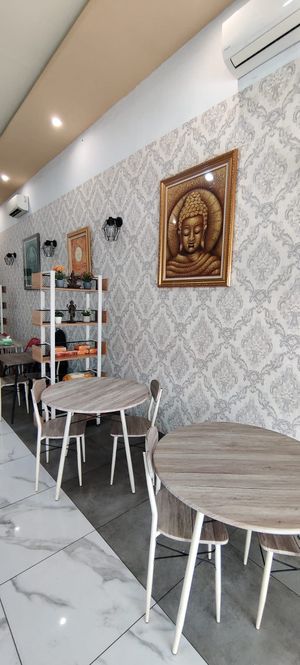 Deco at Buddha Heart Vegan Cuisine in Medan