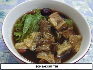 Bak Kut Teh Soup at Buddha Heart Vegan Cuisine in Medan