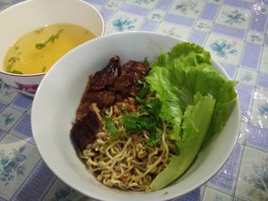 Duck Vegan Noodles at Buddha Heart Vegan Cuisine in Medan