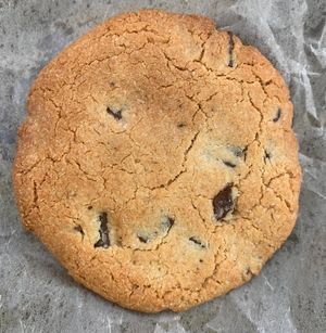 Chocolate Chip Cookie 😋  at Grass Roots Kitchen in Tarrytown