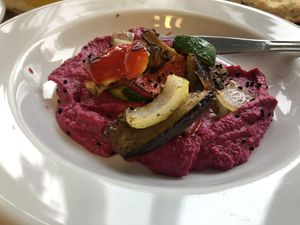 Hummus   at ŁUBU DUBU in Gorzow Wielkopolski