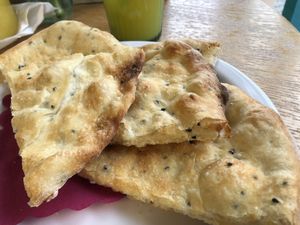 Pita bread  at ŁUBU DUBU in Gorzow Wielkopolski