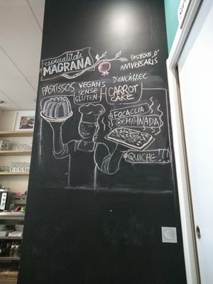 Vegan custom-made cakes, also gluten free at Magrana in Berga