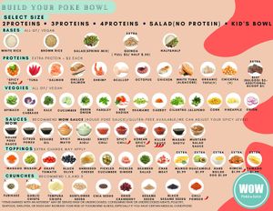  at Wow Poke & Juice in Lawrenceville