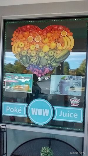  at Wow Poke & Juice in Lawrenceville