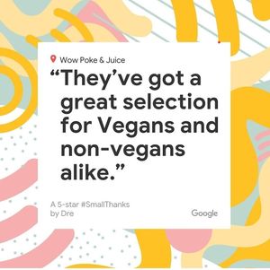  at Wow Poke & Juice in Lawrenceville