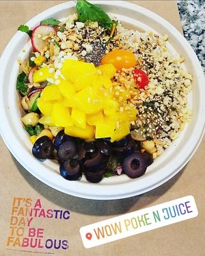  at Wow Poke & Juice in Lawrenceville