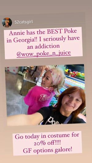  at Wow Poke & Juice in Lawrenceville