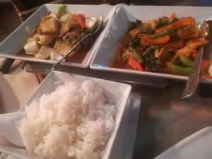 Tofu Dishes at Thai Botánico in Tenerife