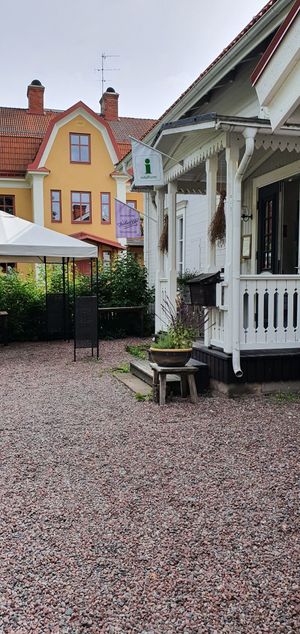 Outside at Green Living in Borlange