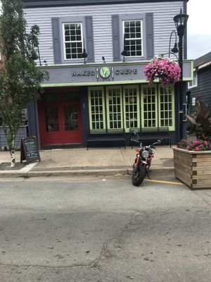   at The Naked Crepe Bistro, Inc in Wolfville