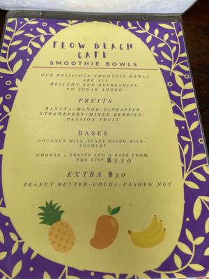   at Flow Beach Cafe. - Seaddict in Koh Samet