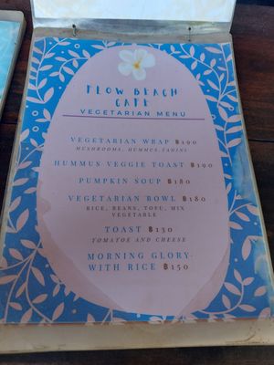  at Flow Beach Cafe. - Seaddict in Koh Samet