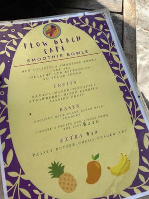   at Flow Beach Cafe. - Seaddict in Koh Samet