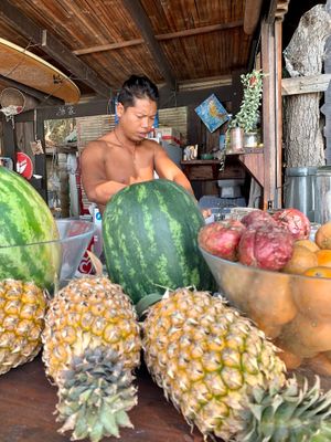 See anything you fancy? at Flow Beach Cafe. - Seaddict in Koh Samet