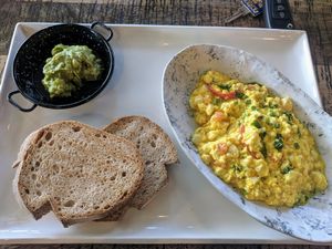 Vegan Thai Scramble at Kapitol Kitchen in Wanneroo