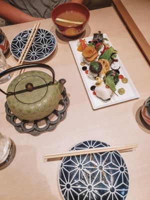 Vegan Sushi at Musubi in Tokyo